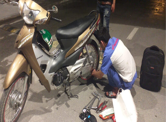 Dịch Vụ Thay Săm – Vá Lốp Tận Nơi 24/7 | Minh Nhật Motor